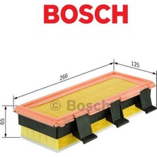 Bosch S3773 Hava Filtre Solenza Clio 2 Symbol 1 Kangoo 1 1.9d 1457433773