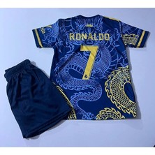 R. Madridd 2024/25 Sezon Dragon Desenli Ronaldo Çocuk 2li Set