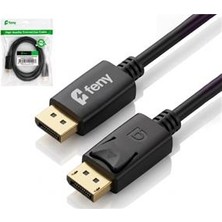 Feny FN-DS4K03 Displayport V1.2 M-M 4K@60Hz 2K@165Hz Altın Kaplama 3m Kablo