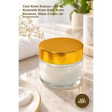 Yenilig 432 Adet Cam Krem Kutusu – 60 ml Kozmetik Krem Kabı, Krem Kavanoz, Glass Cream Jar