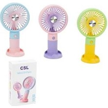 Csl Xf Şarjlı Mini Fan Pembe