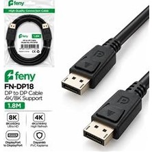 Feny FN-DP18 Display To Display 8k 60Hz - 4K 144hz 1.8mt Kablo