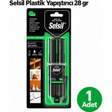 Selsil Arge Toptan Plastik Yapıştırıcı 28 gr Seramik, Ahşap, Birçok Sert Plastik, Porselen Karo, Fiberglas,beton ve Taş Üzerine Uygulanabilir.  1 Adet