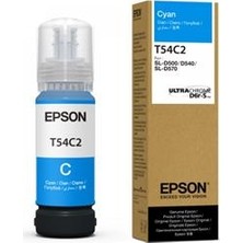 Epson Surelab SL-D500  T54C2 Mavi Mürekkep 70ML C13T54C220