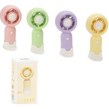 Csl F2 Şarjlı Mini Fan Yeşil