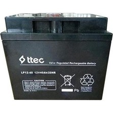 Ttec Plus Ttec 12V 40AH Bakımsız Kuru Akü