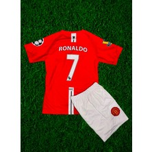 Mmt Spor Manchester/united Moskova 2008 Sezonu Cristianoo Ronaldo Çocuk Forması 2li Seti