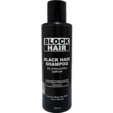 Hubrendy Sh Block Hair Saç Koyulaştırıcı Siyahlaştırıcı Bakım Şampuanı 200ML