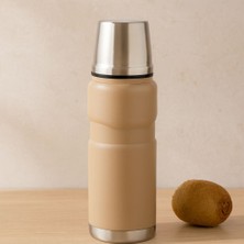 Royaleks 0.5 L Paslanmaz Çelik Termos (Sızdırmaz Kapak / Bardaklı)