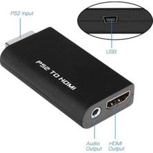 Str Store 5046 Ps2 To HDMI Tv Kablosu Çevirici Dönüştürücü Adaptör