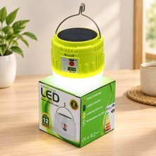 Str Store USB Şarjlı LED Solar Kamp Lambası