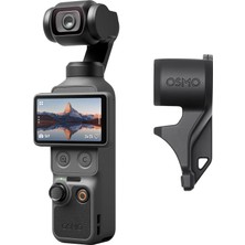 Vera Concept Store Osmo Pocket 4 Standard Combo 1 Inç Cmos Sensör ve 4K/240FPS Video Kaydı, 3 Eksenli Görüntü Sabitleme, 2x Kayıpsız Zoom, 107 GB Dahili Hafıza / Kablosu