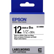 Vera Concept Store Epson Ribbon LK-4WBN Siyah/beyaz