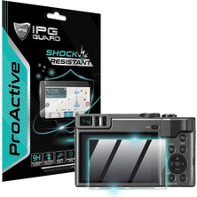 Vera Concept Store Ipg Panasonic Lumix DMC-TZ80, DC-TZ90, DC-TZ91, DC-ZS70K, DC-ZS70S Kamera Için 9h Nano Proactive Ekran Koruyucu (2 Adet), Pürüzsüz Cam Bitiş, Ultra Du