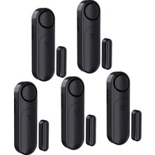 Vera Concept Store Kapı Alarmı ve Pencere Alarm Sensörleri, Kapı Durdurma Alarmı Manyetik Kapı Sensörü Alarmı, 120DB Pencere Alarmı, 4 Mod (5 Paket)
