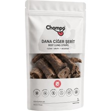 Vera Concept Store Dana Akciğer Şeritleri 100% Doğal Katkısız Köpek Ödül Maması 100 gr | Tek Içerik