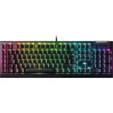 Vera Concept Store Blackwidow V4X - Mekanik Oyun Klavyesi - Razer Snap Tap - Chroma Rgb (Tıklamalı Mekanik Anahtarlar, 6 Özel Makro Tuşu, Wristrest) Tr Düzeni | Siyah