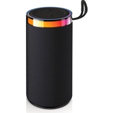 Vera Concept Store Yüksek Sesli Işıklı Taşınabilir Tws Bluetooth Hoparlör Şarjlı Kablosuz Speaker USB Sd Destekli
