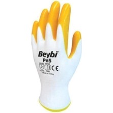 Vera Concept Store Beybi Eldiven Pn5 No:10 Nitril Sarı Beyaz Iş Eldiveni | Nitril Malzeme, No:10 Beden, Sarı ve Beyaz Renk, Iş Güvenliği, Pn5 Model