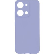 Vera Concept Store Reeder S19 Max Pro S Zoom ile Uyumlu Kılıf Silikon Mat Pastel Renkli Yumuşak Parmak Izi Bırakmayan Ince Kapak Biy Lila
