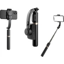 Vera Concept Store SF14 360 Derece Bluetooth 5.0 Kontrollü 75CM Selfie Gimbal - Siyah
