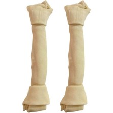 Vera Concept Store Büyük Irklar Için Dev Kalın Düğüm Köpek Ödül Çiğneme Kemiği 31-33CM 2li Paket