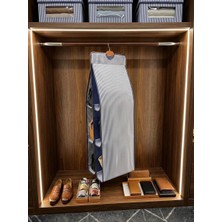 Vera Concept Store 6 Bölmeli Dolap Içi Çanta Organize Edici - Askılı Çanta Saklama Hurcu Lacivert