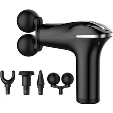 Vera Concept Store 6 Kademeli Masaj Aleti, Taşınabilir Masaj Tabancası, Değişebilen 4 Farklı Başlık, 3200 Rpm Titreşim Gücü, 1800 Mah Batarya, Omuz, Boyun, Sırt, Bel, Ko