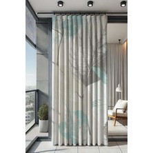 Vera Concept Store Nelazım Su Geçirmez Desenli Oxford Balkon Perdesi, 200 x 200, PASTELDESENOXFORDBALKONPERDE200X200M, Pastel