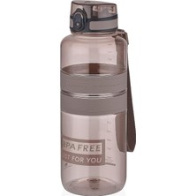 Vera Concept Store Tritan 1500ML 1.5 Litre Mega Boy Yenilenen Renkler (Kahverengi)