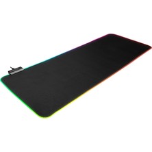Vera Concept Store MP22 Rgb Led'li Gaming Mouse Pad Xl Mouse Pad Tam Boy, 300X800X3 Mm, Siyah