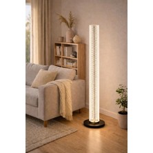 Vera Concept Store Mars Concept LED Lambader, Metalik, 3 Işık Modlu, Tek Dokunuşla Ton Değiştirme, 26X126 cm