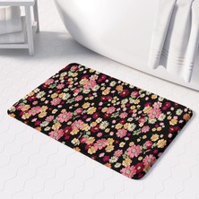 Vera Concept Store Banyo Paspası, Kaymaz Taban, Banyo Halısı, Makinede Yıkanabilir
