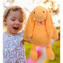 Vera Concept Store Hediyeli- Uyku Arkadaşım Uzun Kulak Bunny Peluş Tavşan 65 cm Turuncu