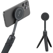Vera Concept Store Snapstand Mini Video Selfie Çubuğu & Tripod,manyetik Telefon Tutucu,lacivert