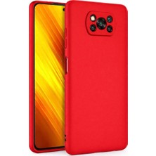 Vera Concept Store Xiaomi Poco X3 Ile Uyumlu Kılıf Z-Mara Lansman Vieri Tam Koruma Arka Kapak Kamera Koruma Çıkıntılı Pürüzsüz Yüzey Kırmızı