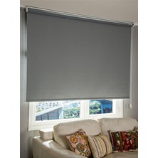 Vera Concept Store Beyazıt Tekstil Gri Blackout Stor Perde Alüminyum Kasa (Karartma Stor) Gri 100 x 260 BYZT203