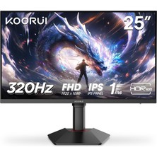 Vera Concept Store G2511E 24.5 Inç Monitör, 320Hz E-Spor Monitörü, IPS Fhd 1080P, Adaptive-Sync, 2x HDMI 2.0 + Dp 1.4,%99 Srgb, Profesyonel Oyun Monitörler