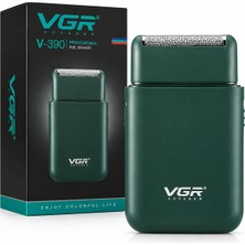 Vera Concept Store V-390 Profesyonel Elektrikli Ultra Ince Tıraş Makinesi Yüz Bakımı Için Şarj Edilebilir Jilet Sakal Düzeltici Pistonlu Bıçak, USB Seyahat Tıraş Makines