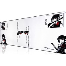 Vera Concept Store Klasse Pro - 10 Farklı Model Dikişli Kenar 90X40 cm Oyuncu Gaming Mouse Pad (Akai Me Pro, 90X40 Cm)