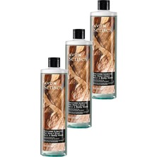 Vera Concept Store Extreme Limits Greyfurt ve Sandal Kokulu Saç ve Vücut Için Erkek Duş Jeli 500 Ml. Üçlü Set