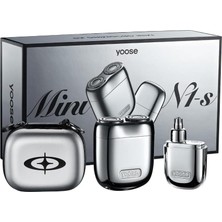 Vera Concept Store Yoose Mini Hediye Seti (Tıraş Makinesi + Burun Düzeltici) - Tek Parça Metal Gövde, Sessiz Motor, Ipx7 Su Geçirmez - Kompakt - Erkekler Için Mükemmel H