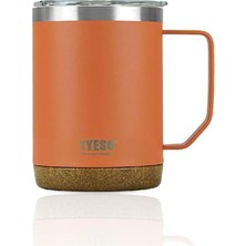 Vera Concept Store Venus Mug Vakumlu Paslanmaz Çelik Termal Kapaklı 530ML (Turuncu)