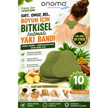 Vera Concept Store Onomo Bitkisel Isıtmalı Yakı Bandı, Sırt, Omuz, Bel ve Boyun Için, 10 Adet