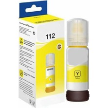 Vera Concept Store Photo Print Epson 112 Ecotank L15160 Sarı Ithal Muadil Pigmentli Mürekkep 70 ml