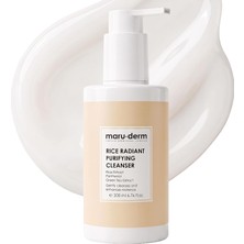 Vera Concept Store Maruderm Pirinç Özlü Aydınlatıcı Yüz Temizleme Jeli – Nazik Arındırıcı, Nemlendirici ve Canlandırıcı Temizleyici, 200 ml