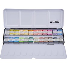 Vera Concept Store Aquarell 1862 Usta Seri Suluboya Set 24 Renk, 1/2 Tablet
