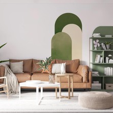 Vera Concept Store Renkli Bohem Duvar Etiketi, Boho Duvar Sticker (Code-6, 90X190)
