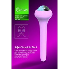 Vera Concept Store Kıwı KFM-8600 Soğuk Göz Çevresi Masaj Aleti - Ice Roller Pembe
