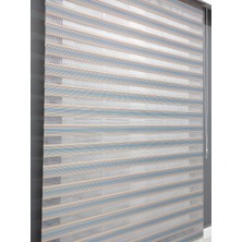 Vera Concept Store Mavi Bej Geçişli Zebra Stor (200X150)